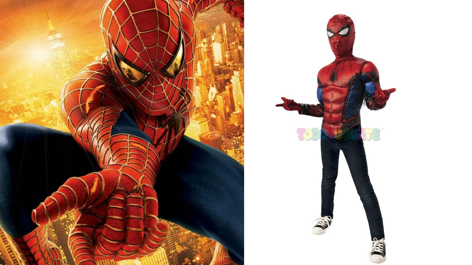 Spiderman disfraz