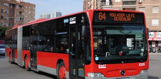 La EMT crea cinco nuevas paradas de autobús en Valencia