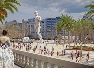 El nuevo diseño de la Plaza del Ayuntamiento de Valencia llegará tras las Fallas