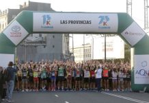 Estas son las calles cortadas y el recorrido de la X edición de la 15K «València Abierta al Mar»