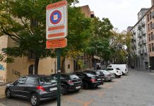 Valencia convertirá un nuevo barrio en zona verde y naranja de aparcamiento