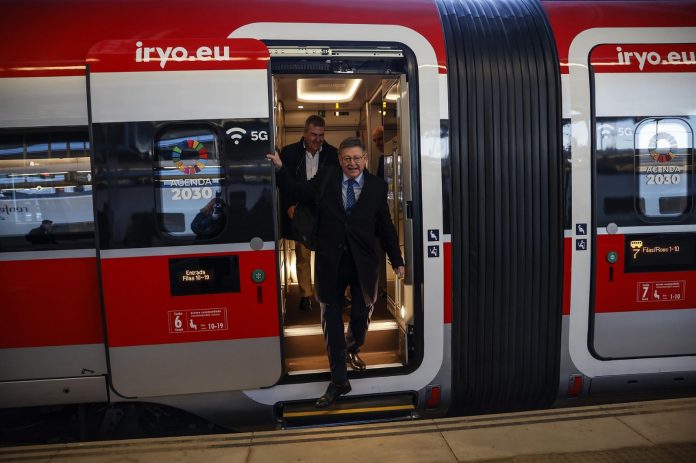 Se estrena Iryo, el nuevo tren valenciano low cost