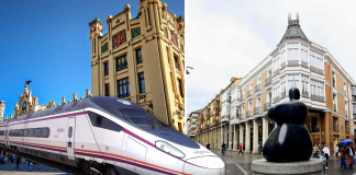 Una señora confunde el tren de Valencia con Palencia y su viaje se vuelve viral