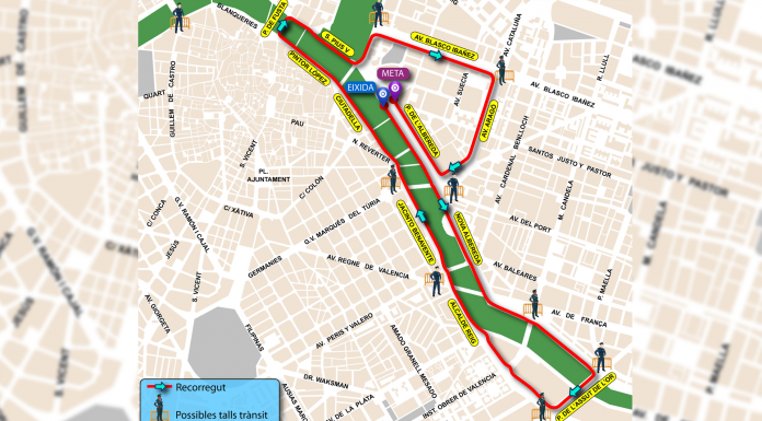 Tres esdeveniments tallaran el trànsit de València aquest cap de setmana
