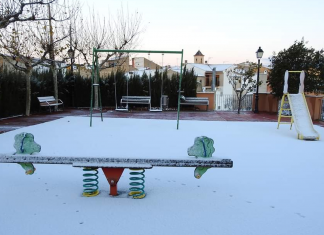 La nieve llega a Valencia: cuatro municipios se tiñen de blanco