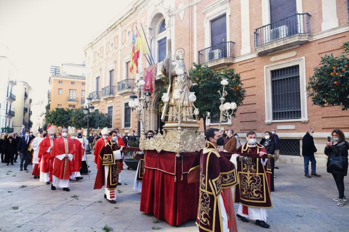 La procesión de San Vicente Mártir volverá a recorrer el centro de Valencia este fin de semana