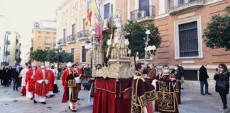 La procesión de San Vicente Mártir volverá a recorrer el centro de Valencia este fin de semana