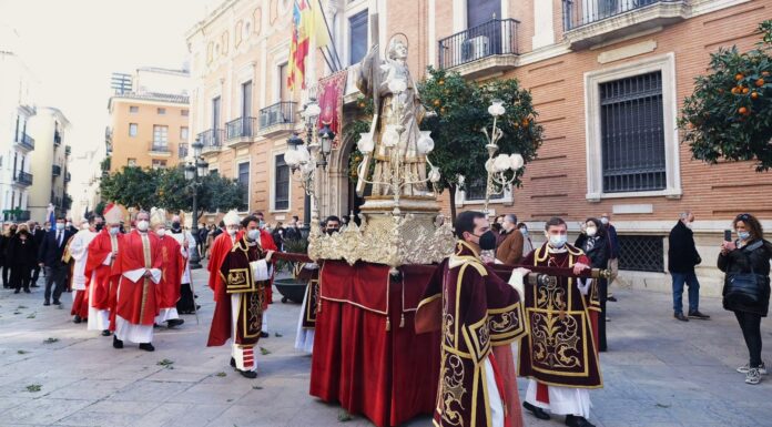 La procesión de San Vicente Mártir volverá a recorrer el centro de Valencia este fin de semana