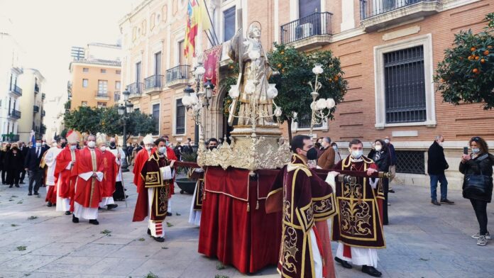 7televalencia-san-vicente-procesion La procesión de San Vicente Mártir volverá a recorrer el centro de Valencia este fin de semana
