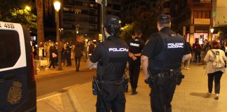 Un violento atraco en el centro de Valencia se salda con tres jóvenes detenidos