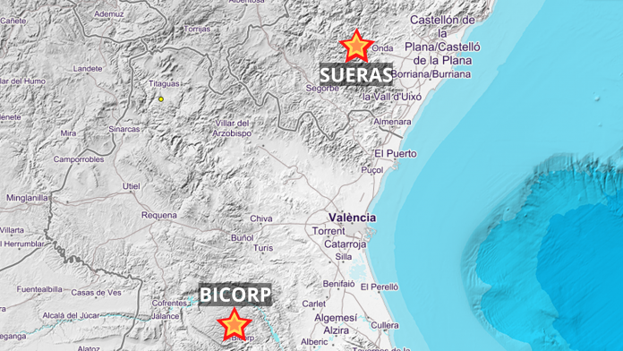 Dos terremotos agitan la Comunitat Valenciana