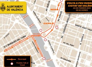 Valencia se cierra al tráfico este fin de semana: horarios y calles cortadas