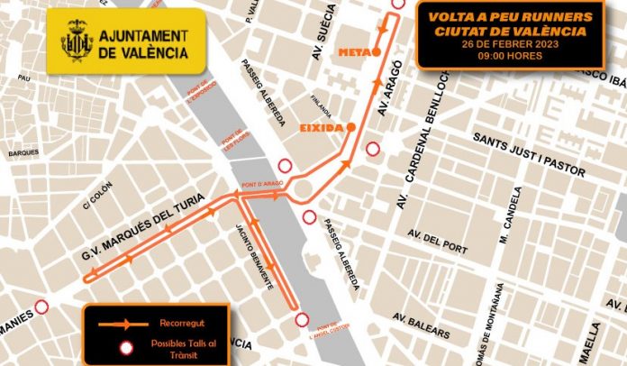 Valencia se cierra al tráfico este fin de semana: horarios y calles cortadas