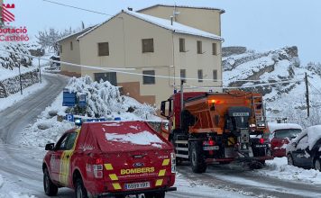 La ola de frío congela la Comunitat Valenciana con temperaturas extremas a horas de la gran nevada