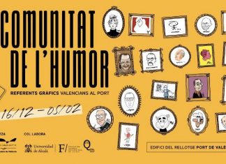 Últimos días para recorrer la exposición 'La Comunitat de l'humor' en el Puerto de Valencia