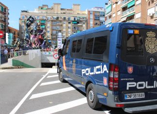 La Policía Nacional blinda Valencia en un dispositivo especial para Fallas