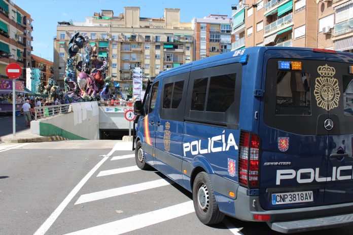 La Policía Nacional blinda Valencia en un dispositivo especial para Fallas