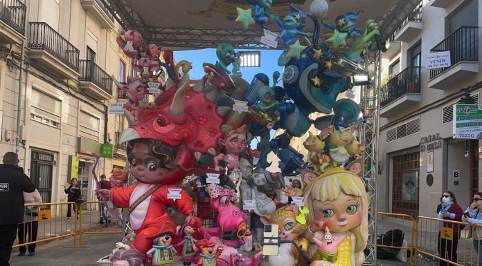 Tres fallas infantiles en una sola, el novedoso concepto de Convento Jerusalén