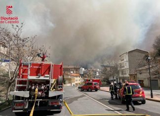 La Comunitat, en riesgo extremo por peligro de incendio forestal