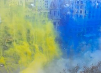 El cielo de Valencia volverá a teñirse de azul y amarillo en honor a Ucrania
