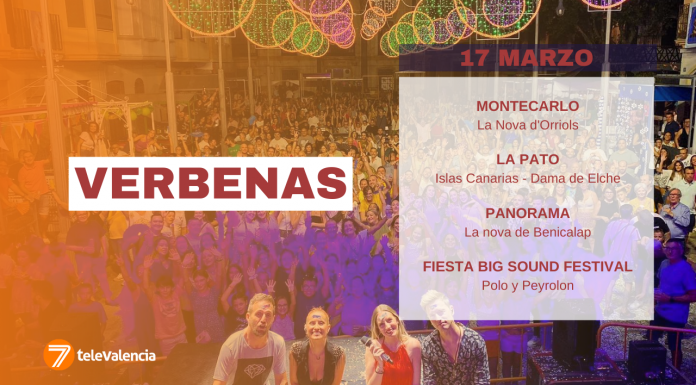 Las 4 mejores verbenas falleras para este viernes en Valencia Las 4 mejores verbenas falleras para este viernes en Valencia