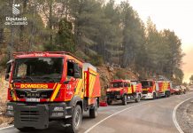 Alerta máxima en el incendio de Castellón por rebrotes con 'efecto chimenea'