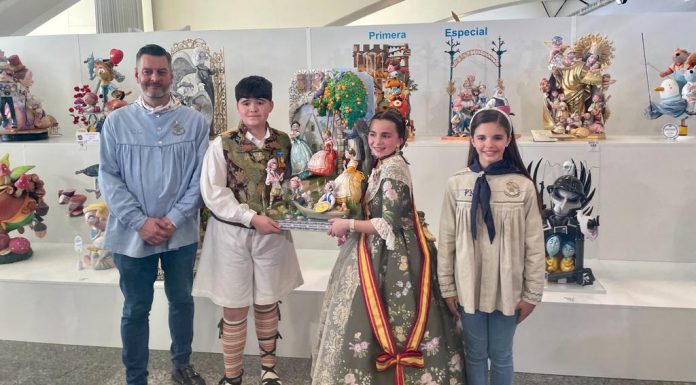 La Falla Almirante Cadarso se alza con el Ninot Indultat infantil 2023 La Falla Almirante Cadarso se alza con el Ninot Indultat infantil 2023