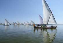 Ruta en barco de vela por l' Albufera