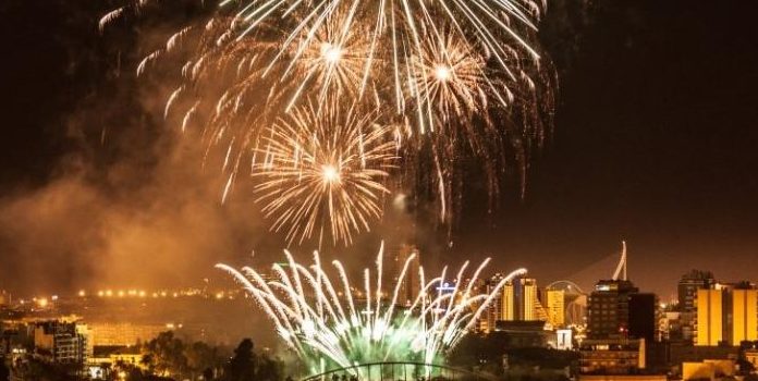 Piromusical por la Capitalidad Verde Europea 2024