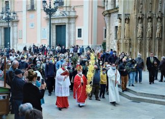 La Catedral y la Basílica celebran el Domingo de Ramos: procesiones, actos y horarios