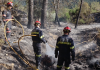 Extinguido el incendio forestal de Villanueva de Viver tras 20 días en llamas