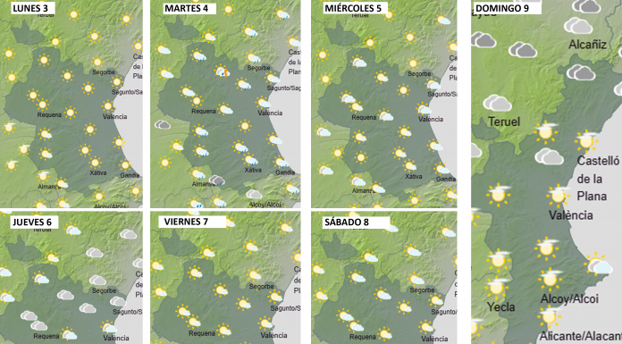 Consulta el tiempo de esta Semana Santa en Valencia