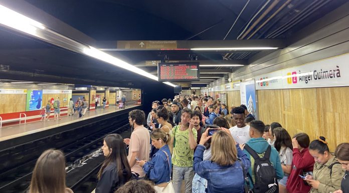 Un joven de 20 años se arroja a las vías del metro en Ángel Guimerá Joven de 20 años se arroja a las vías del metro en Ángel Guimerá