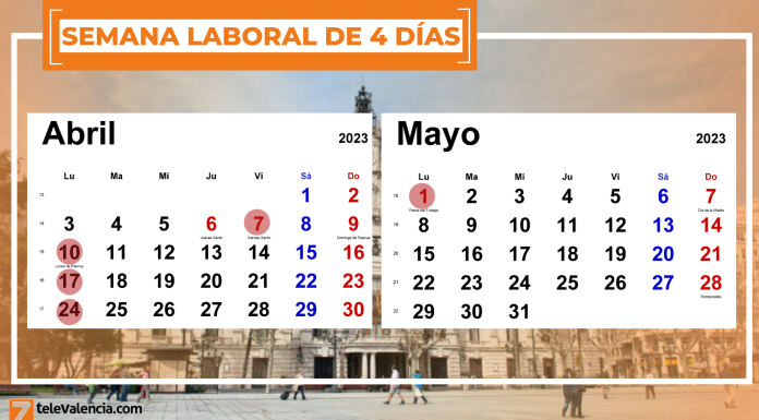 Valencia prueba la semana laboral de cuatro días: cuándo y cómo afectará a los trabajadores Valencia aprueba la semana laboral de cuatro días: cuándo y cómo afectará a los trabajadores