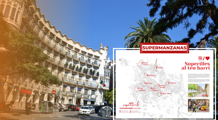 Proponen peatonalizar Cánovas con una supermanzana que eliminaría la zona azul