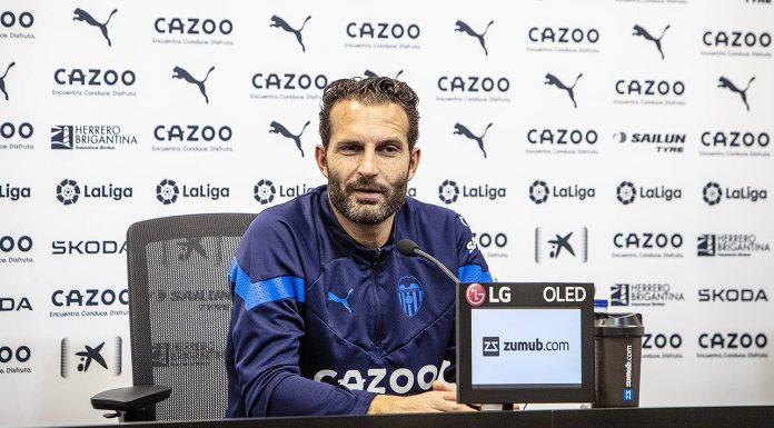 Rubén Baraja: «Este lunes es fundamental el calor de la afición»