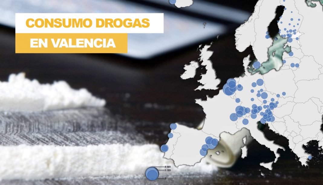 Valencia bate récord en consumo de drogas