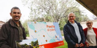 El objetivo de Ribó es que la ciudadanía disfrute de las zonas verdes urbanas