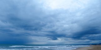 Playa en Cullera dónde se ha localizado el cadáver | Twitter @MeteoCullera