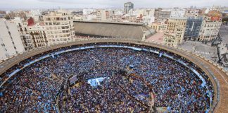 28-M | La Plaza de Toros de Valencia se convertirá en el epicentro político con el mitin central de Feijoó