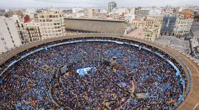 28-M | La Plaza de Toros se convertirá en el epicentro político con el mitin central de Feijoó 28-M | La Plaza de Toros de Valencia se convertirá en el epicentro político con el mitin central de Feijoó