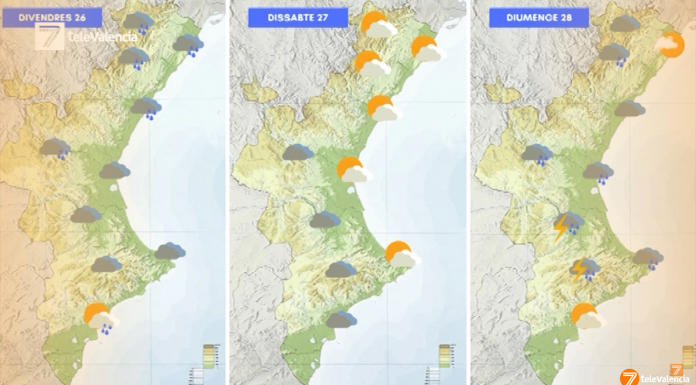 La inestabilidad se alarga en Valencia: ¿Lloverá este fin de semana? La inestabilidad se alarga en Valencia: ¿Lloverá el fin de semana?