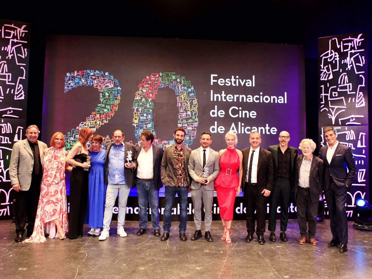 Amenábar, en la gala de premios del Festival Internacional de Cine de Alicante