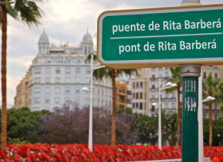 El Puente de las Flores se bautizará como Puente de Rita Barberá este verano