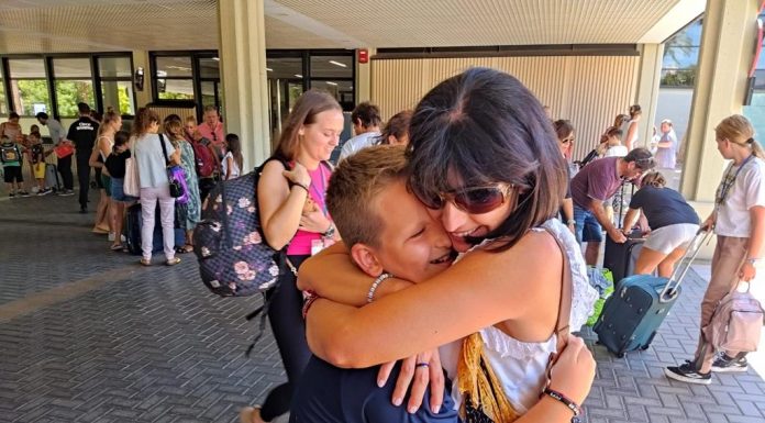 Un total de 53 niños ucranianos vienen a Valencia a disfrutar de las vacaciones