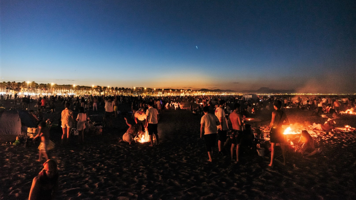 Las playas de Valencia con más fiesta para celebrar la Noche de San Juan