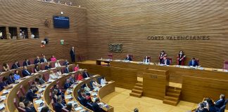 Sesión constitutiva de Les Corts Valencianes