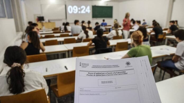 7televalencia-selectividad La nueva Selectividad cambiará la estructura de los exámenes y los criterios de corrección