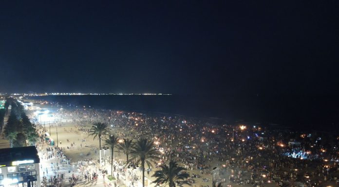 Apuñalan a un joven en el paseo marítimo la noche de San Juan Playa Malvarrosa San Juan