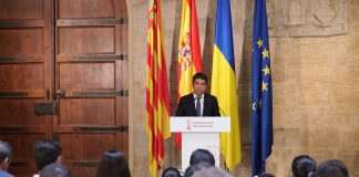 Carlos Mazón en el anuncio de la constitución del nuevo Consell.